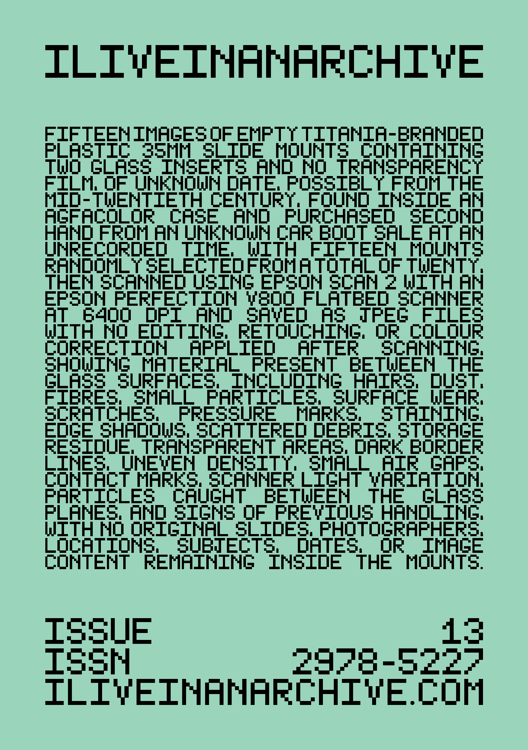 Issue 013 Cover