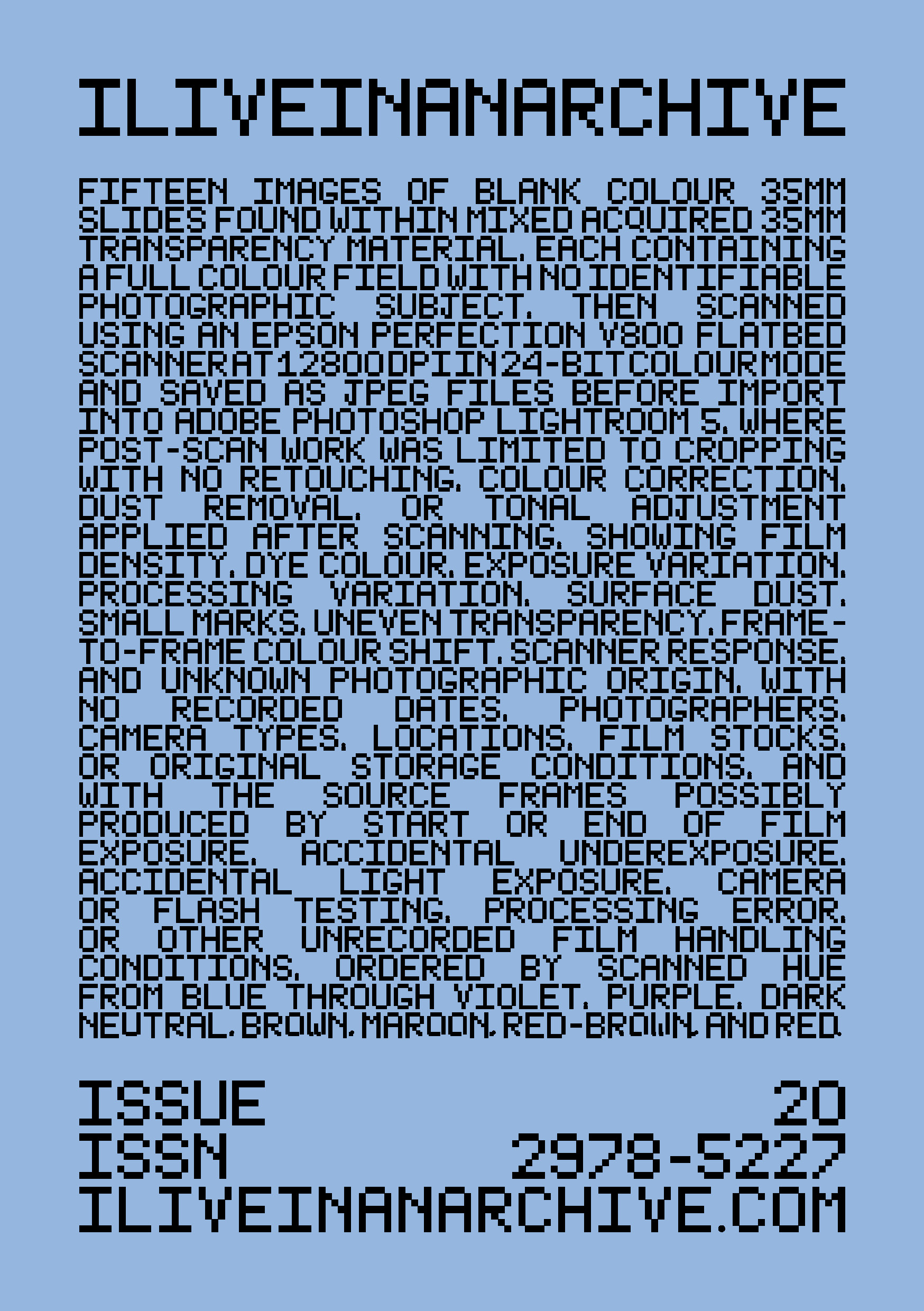 Issue 020 Cover